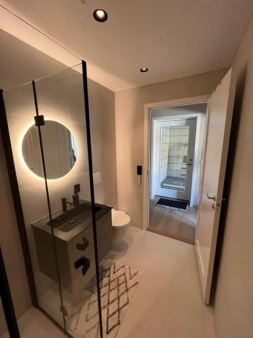 Studio Leiligheit Sogndal Bagian luar foto